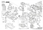 Bosch 3 601 B92 871 GSS 230 AVE Orbital Sander Spare Parts